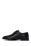 Male Black Lace-up Leather Casual Shoes | Derimod