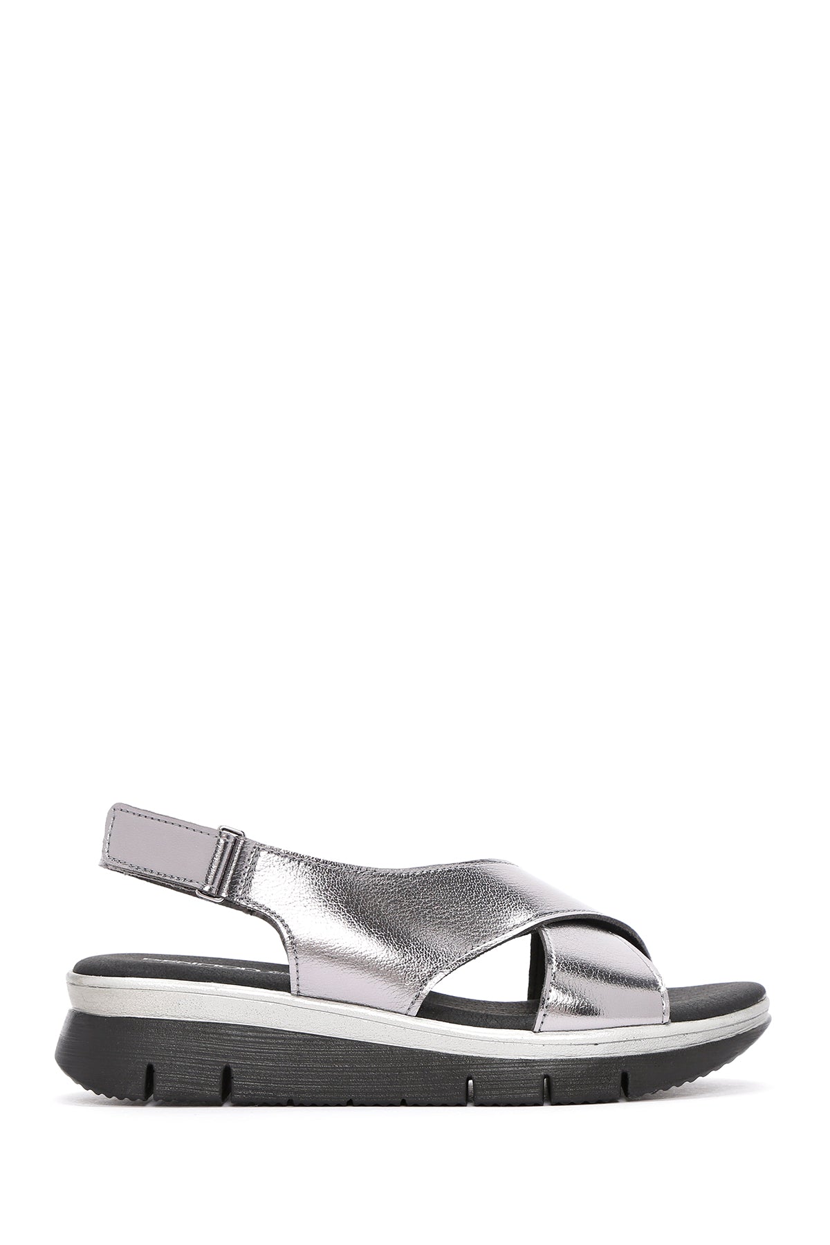 Women's Gray Comfort Sandals 24SFE236032 | Derimod