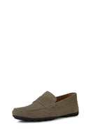 Geox Men's Mink Kosmopolis Suede Leather Casual Loafer | Derimod