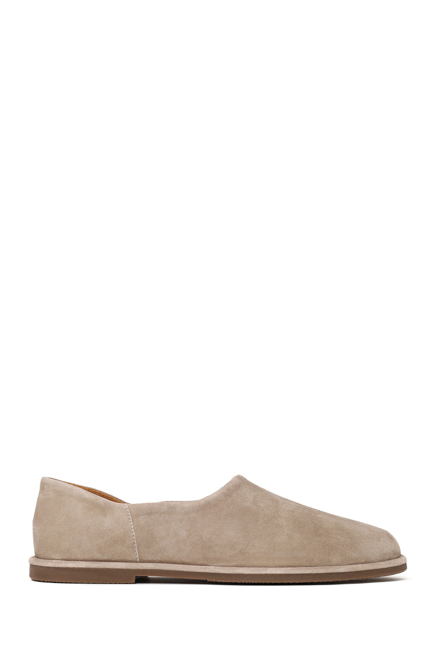 Male Beige Suede Loafer 26SFD698010 | Derimod