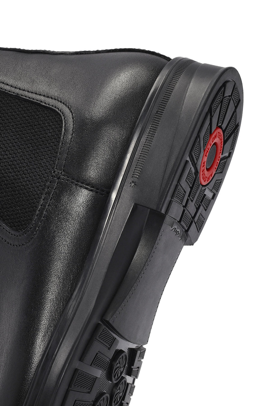 Men's Black Leather Chelsea Boots