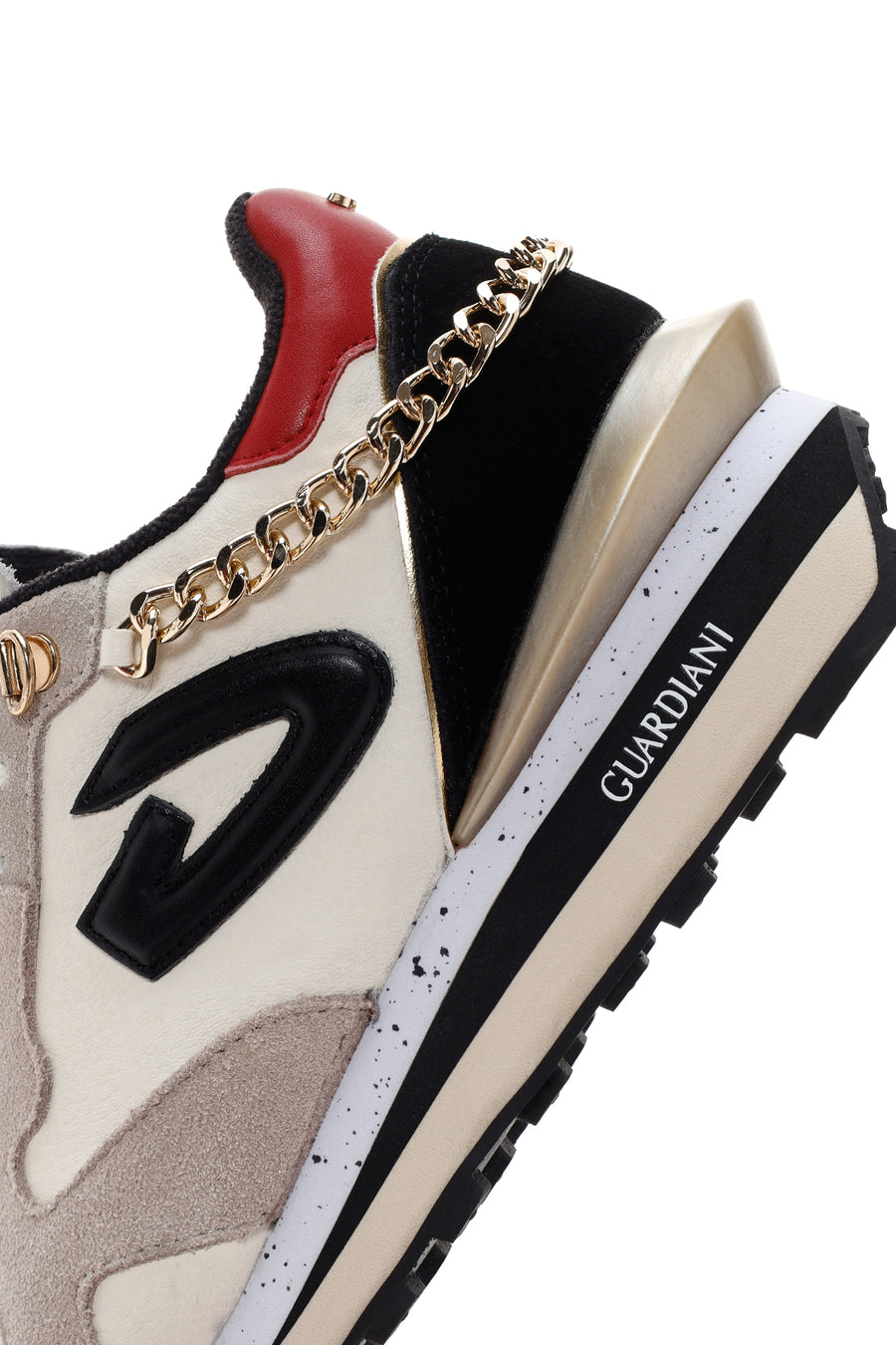 Alberto Guardiani Kadın Çok Renkli Wen Deri Kalın Tabanlı Sneaker
