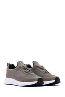 Men's Beige Thick Soled Sneaker | Derimod