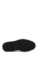 Men's Black Leather Casual Chelsea Boots | Derimod