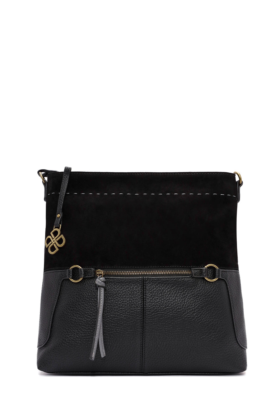 Women's Black Long Strap Shoulder Bag