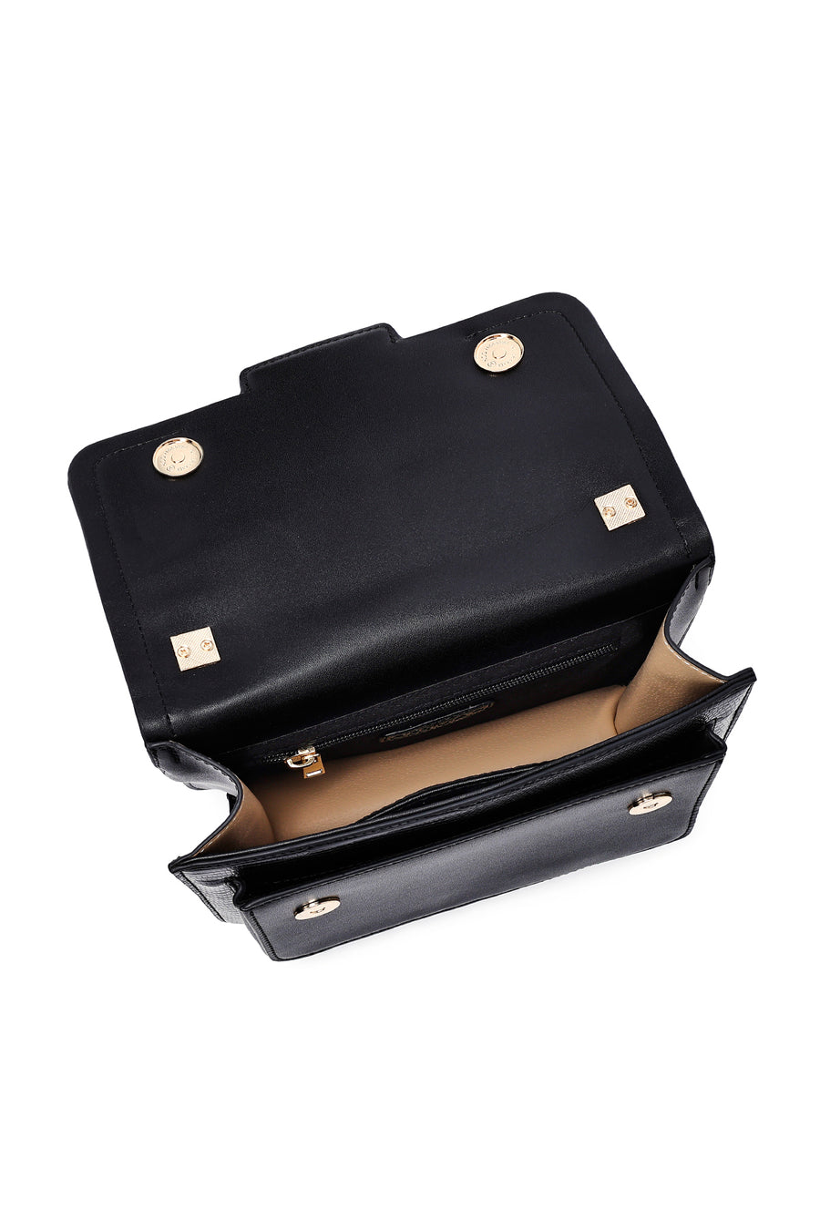 Women's Black Long Chain Strap Classic Shoulder Bag