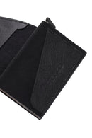 Men's Black Mechanical Card Holder | Derimod