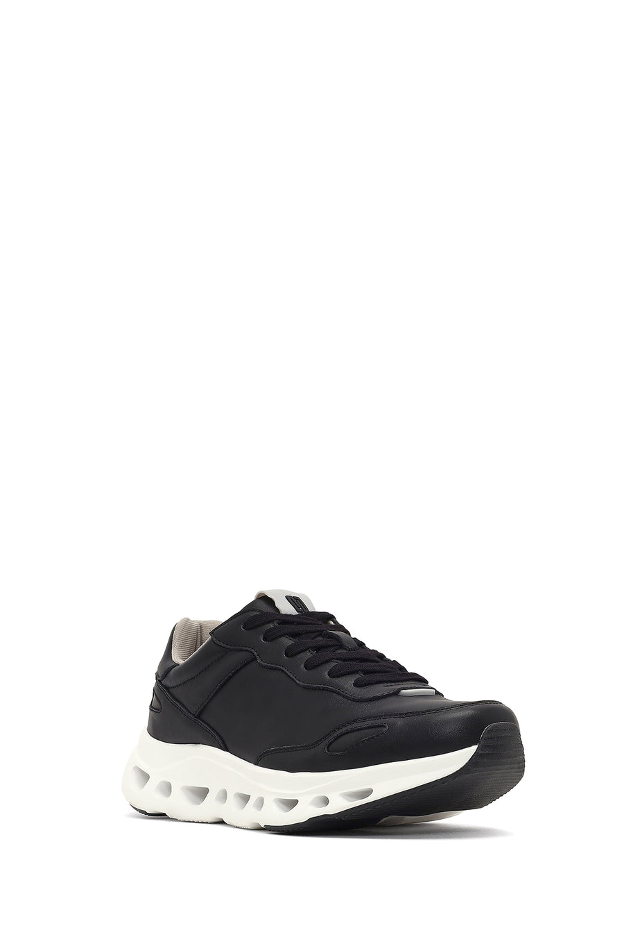 Derimod Studio Erkek Siyah Bağcıklı Kalın Tabanlı Sneaker