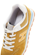 Hammer Jack Men's Yellow Suede Leather Colombia M Sneaker | Derimod