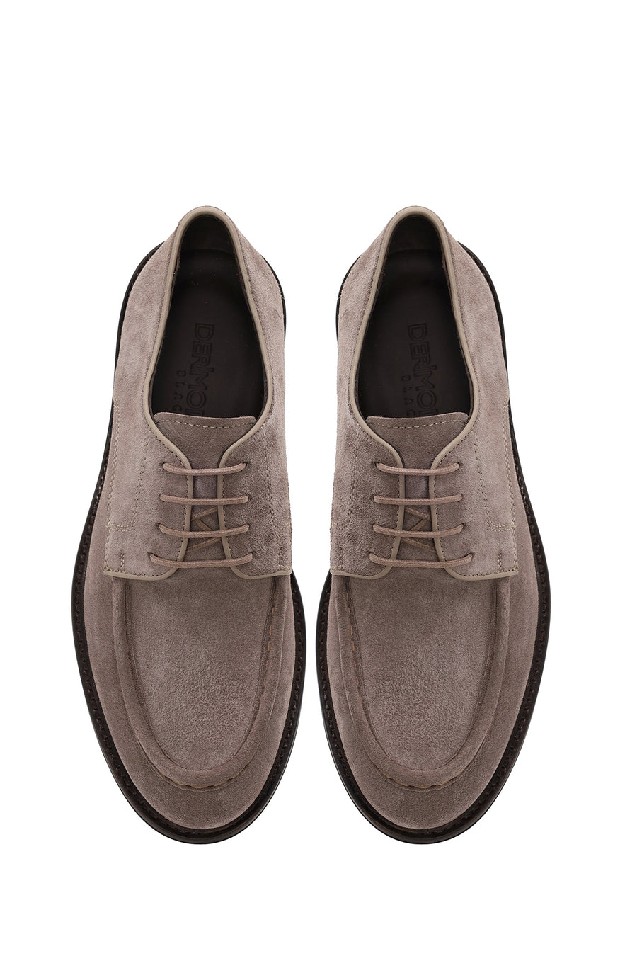 Male Mink Lace-Up Suede Casual Shoes