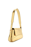 Women's Gold Metallic Shoulder Bag | Derimod