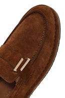 Men's Tan Suede Leather Casual Loafer | Derimod