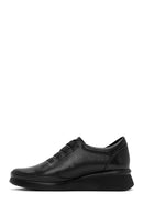 Women's Black Leather Comfort Shoes | Derimod