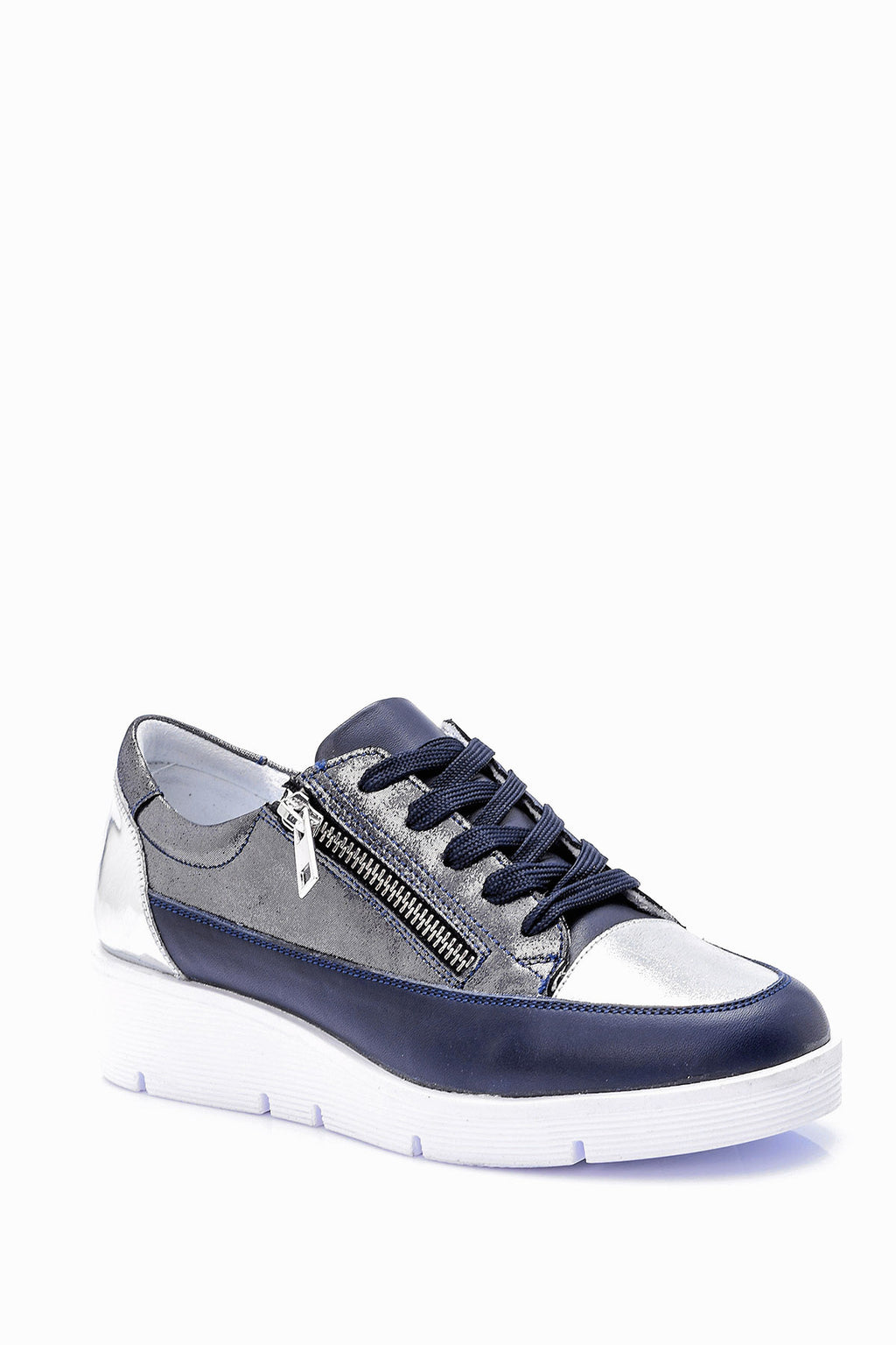 Kadın Fermuar Detaylı Sneaker