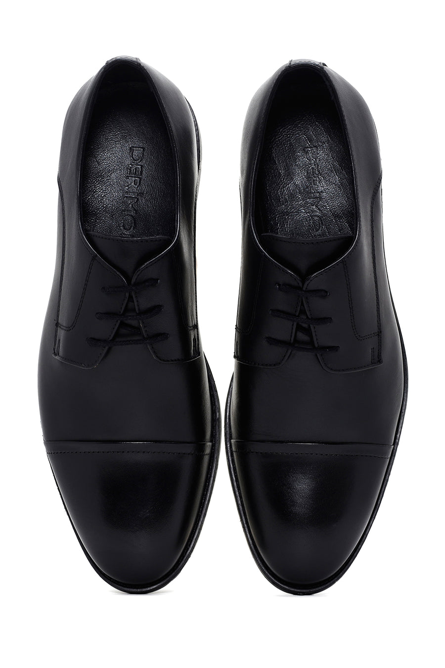 Men's Black Leather Classic Shoes