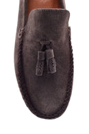 Men's Leather Suede Loafer | Derimod