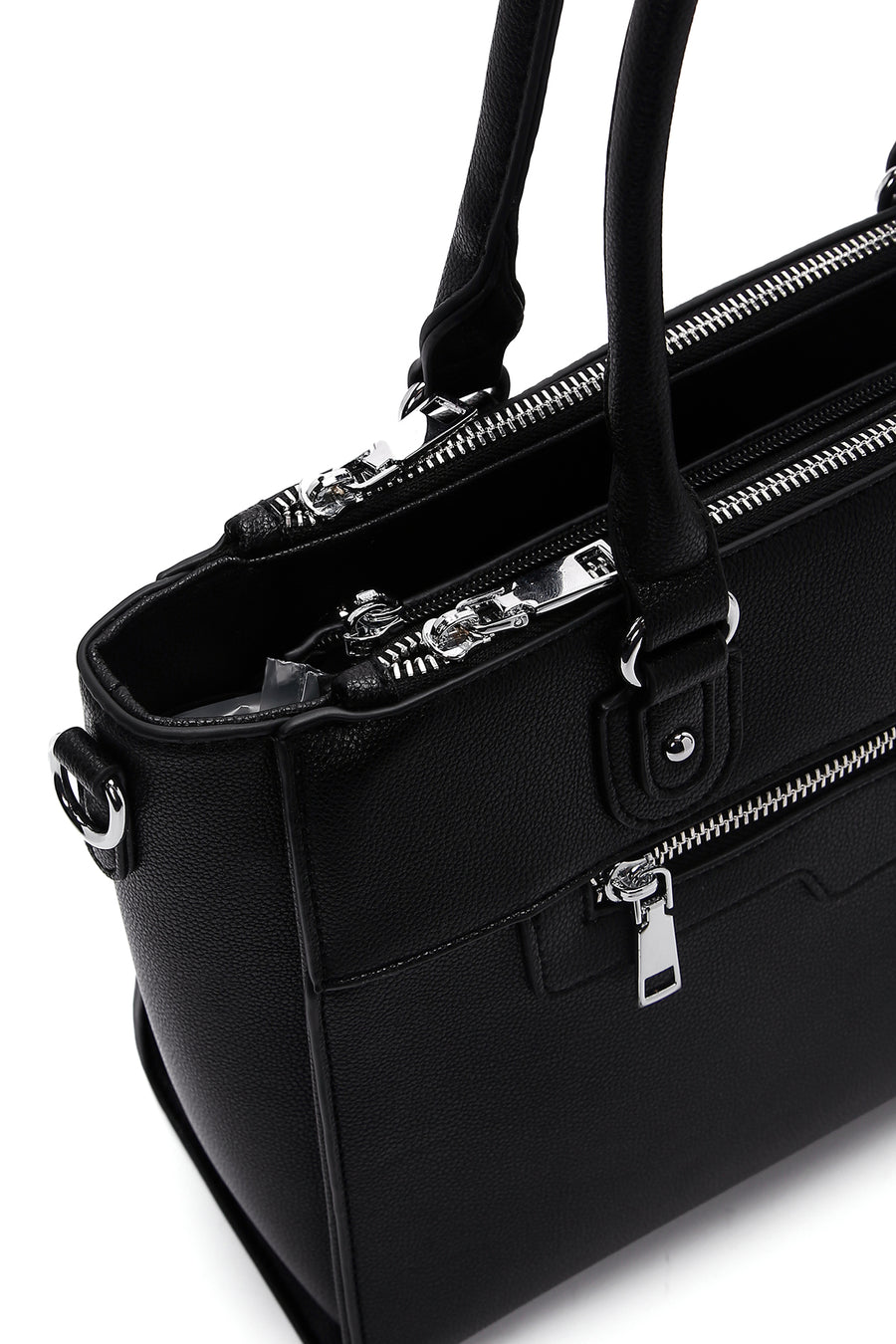 Women's Black Long Strap Shoulder Bag