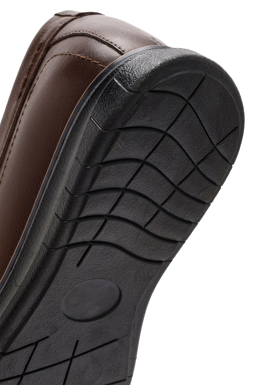 Men's Brown Lace-up Leather Casual Shoes