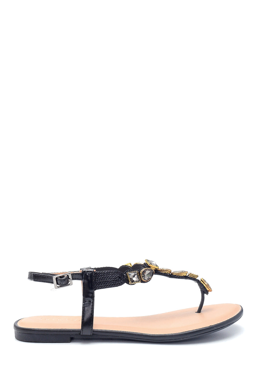 Kadın Casual Taş Detaylı Sandalet 20SFE181514 | Derimod