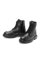 Men's Black Leather Boots | Derimod