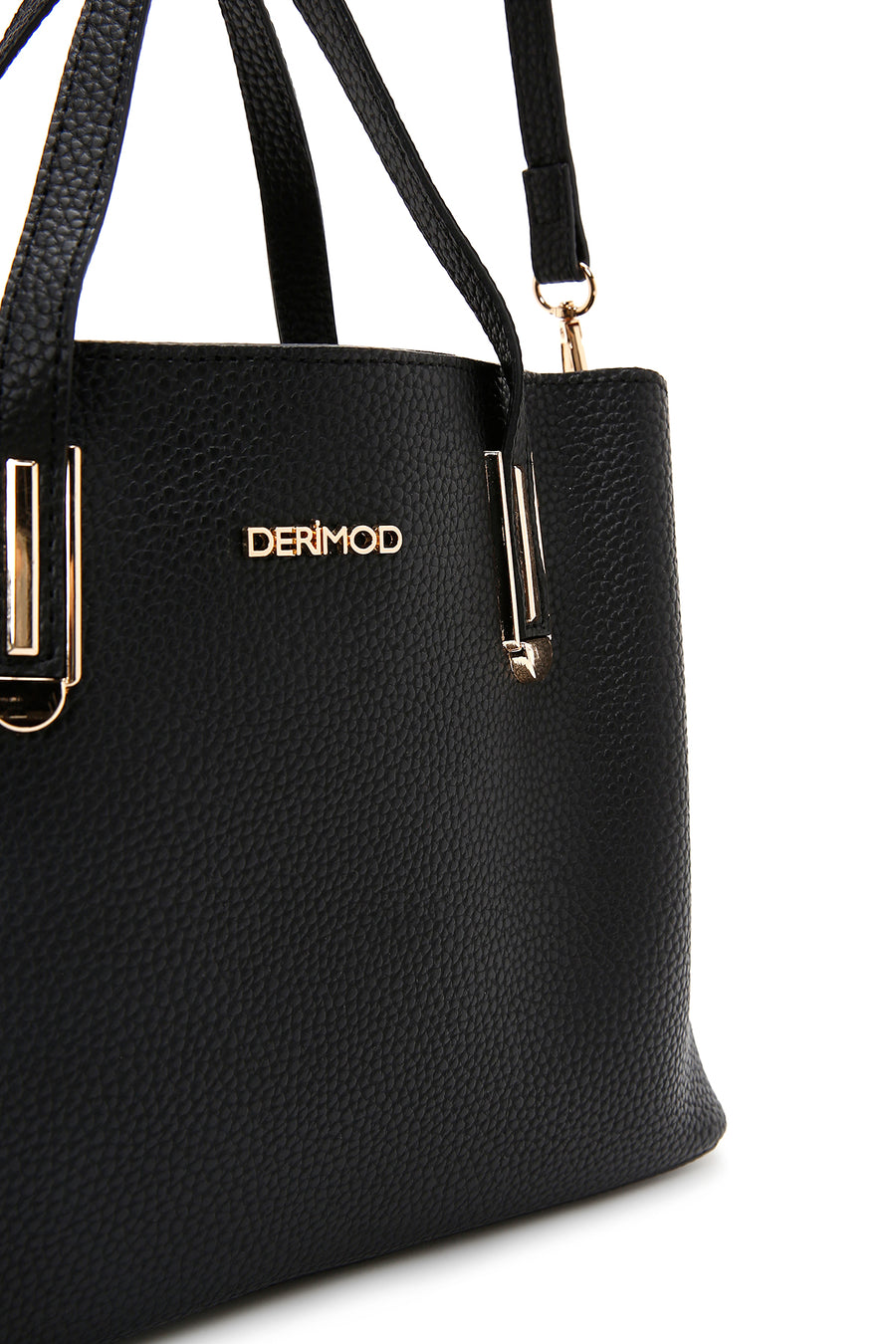 Women's Black Long Strap Shoulder Bag