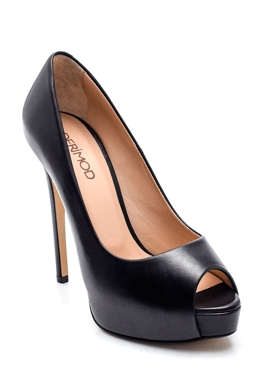 Kadın Klasik Deri Stiletto