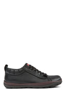 Camper Men's Black Peu Pista Gm Nubuck Leather Sneaker | Derimod