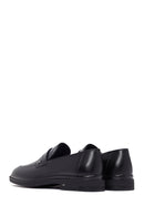 Male Black Leather Classic Loafer | Derimod