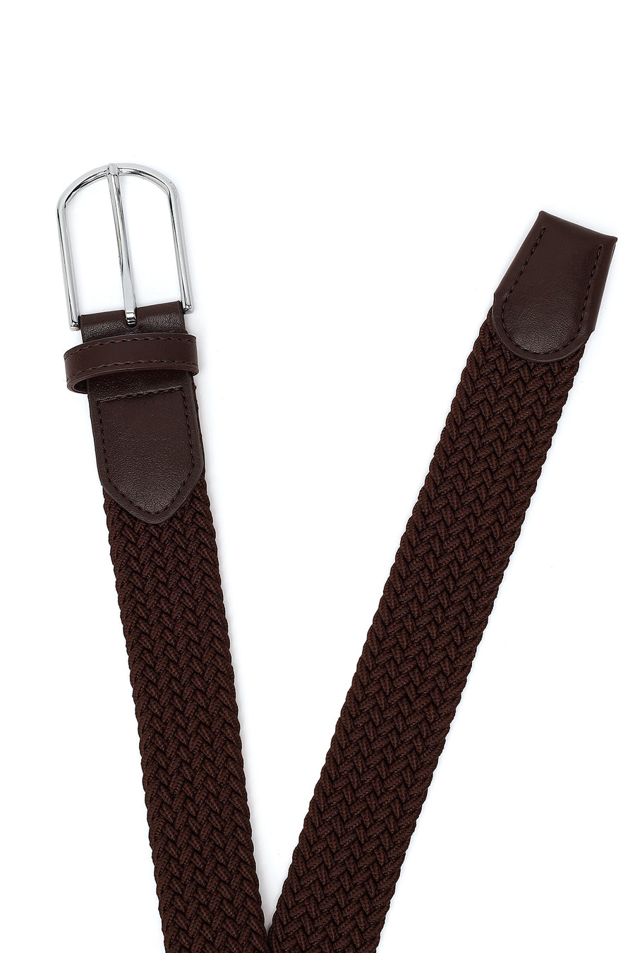 Erkek Kahverengi Kumaş Kemer