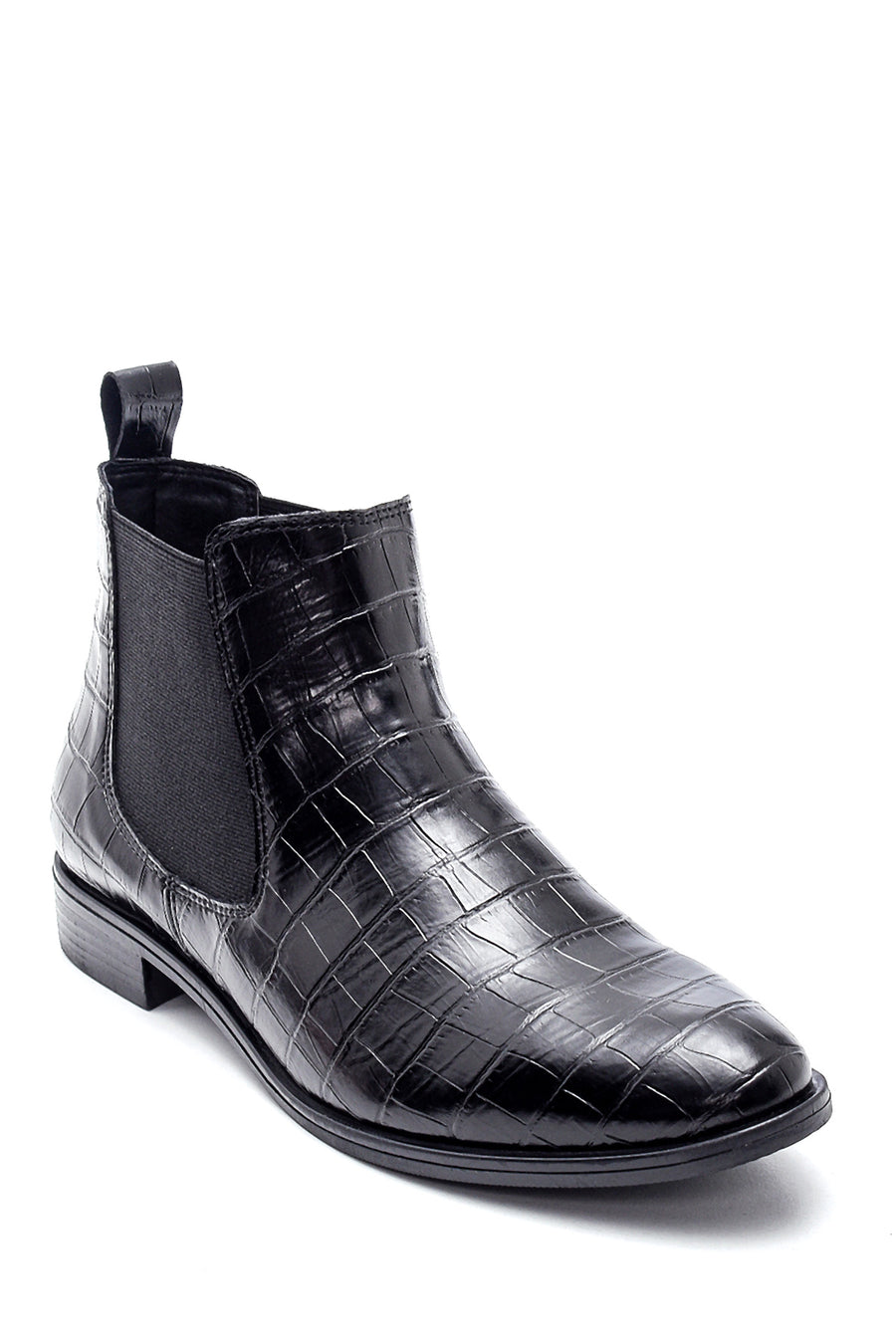 Women's Crocodile Chelsea Boots