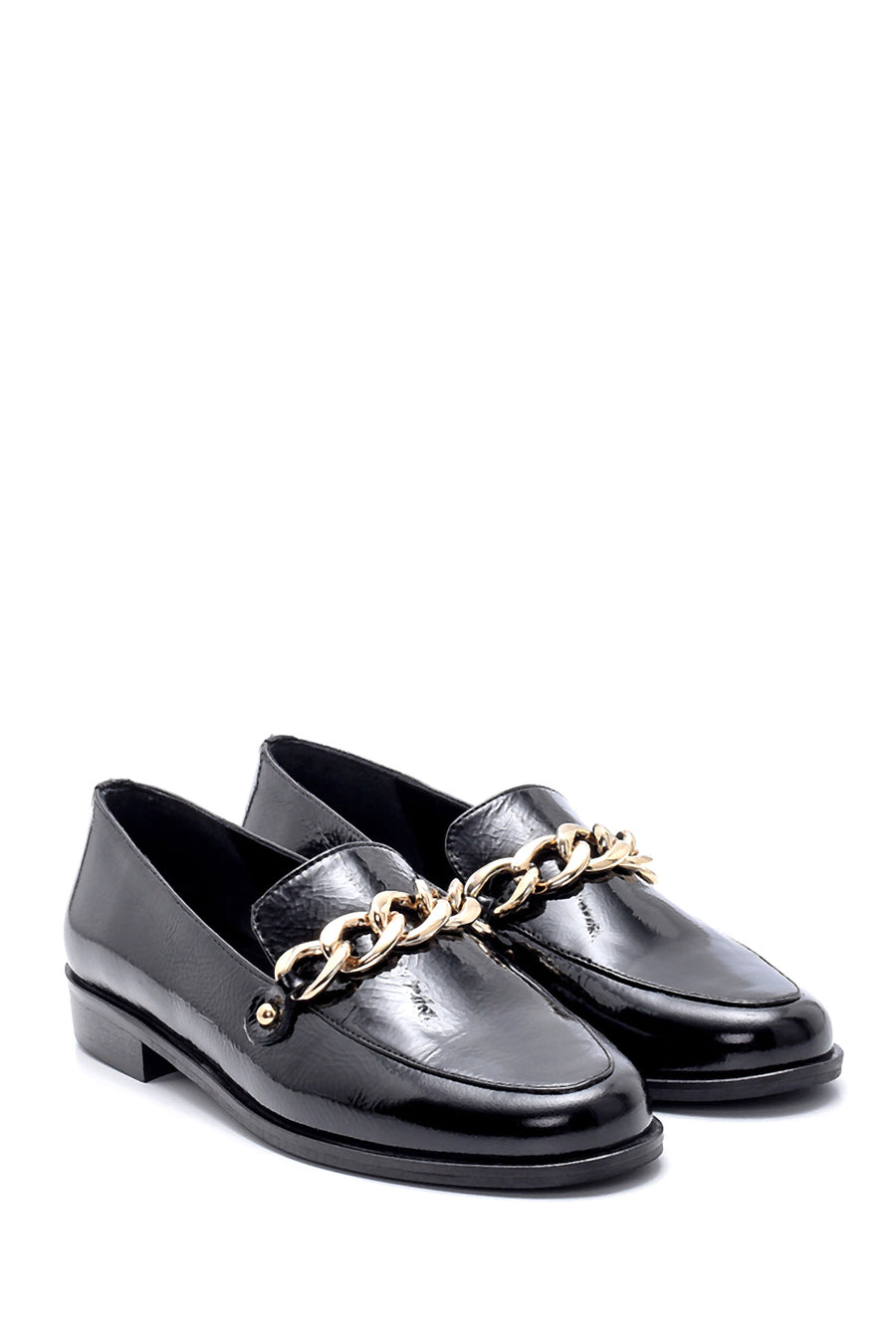 Kadın Deri Rugan Loafer