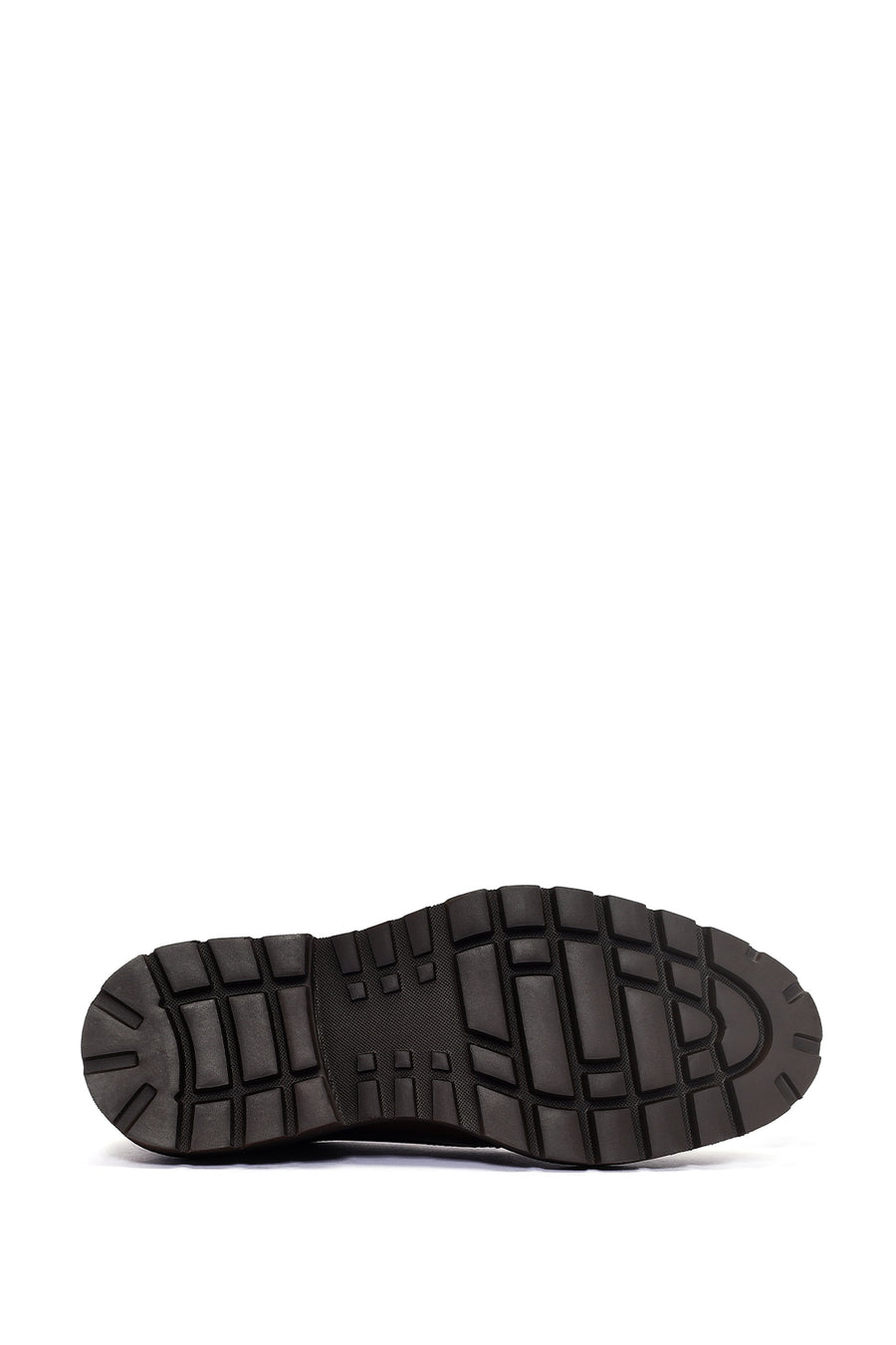 
Men's Brown Lace-Up Leather Casual Shoes
