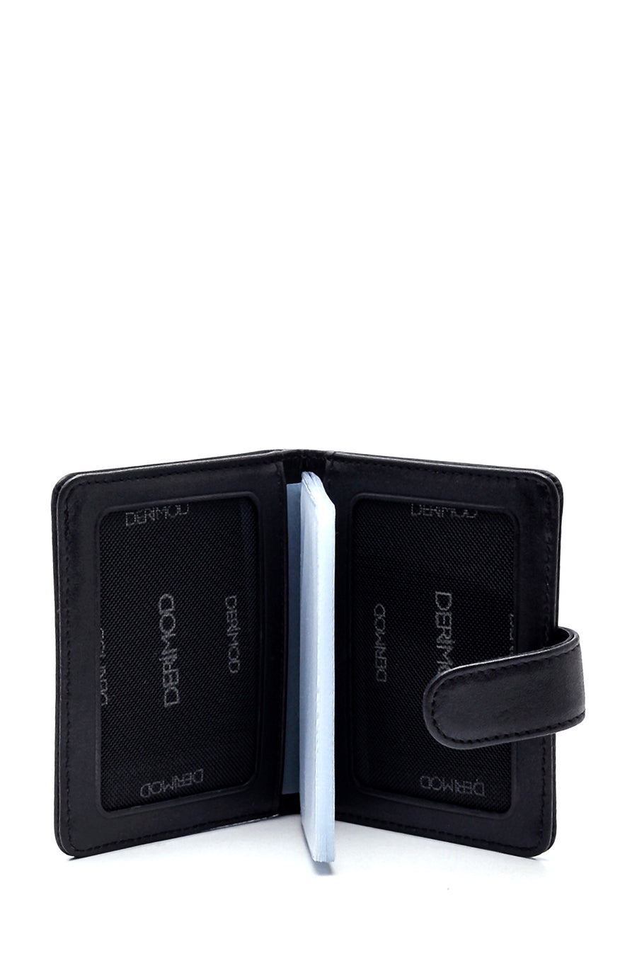 Men's Black Leather Card Holder