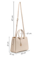 Woman Beige Long-Strap Shoulder Bag | Derimod