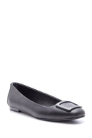 Women's Casual Leather Ballerinas | Derimod