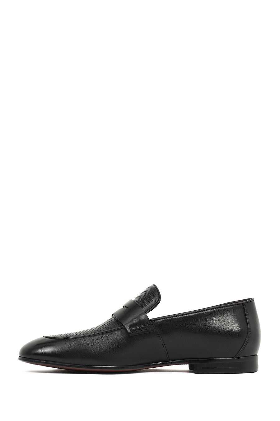 Derimod Black Erkek Siyah Deri Klasik Loafer
