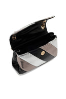 Women's Black Metallic Long Chain Strap Crossbody Bag | Derimod