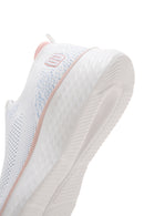 Women's White Fabric Sneaker | Derimod