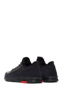 Men's Black Leather Sneaker | Derimod