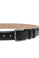 Men's Black Leather Belt | Derimod