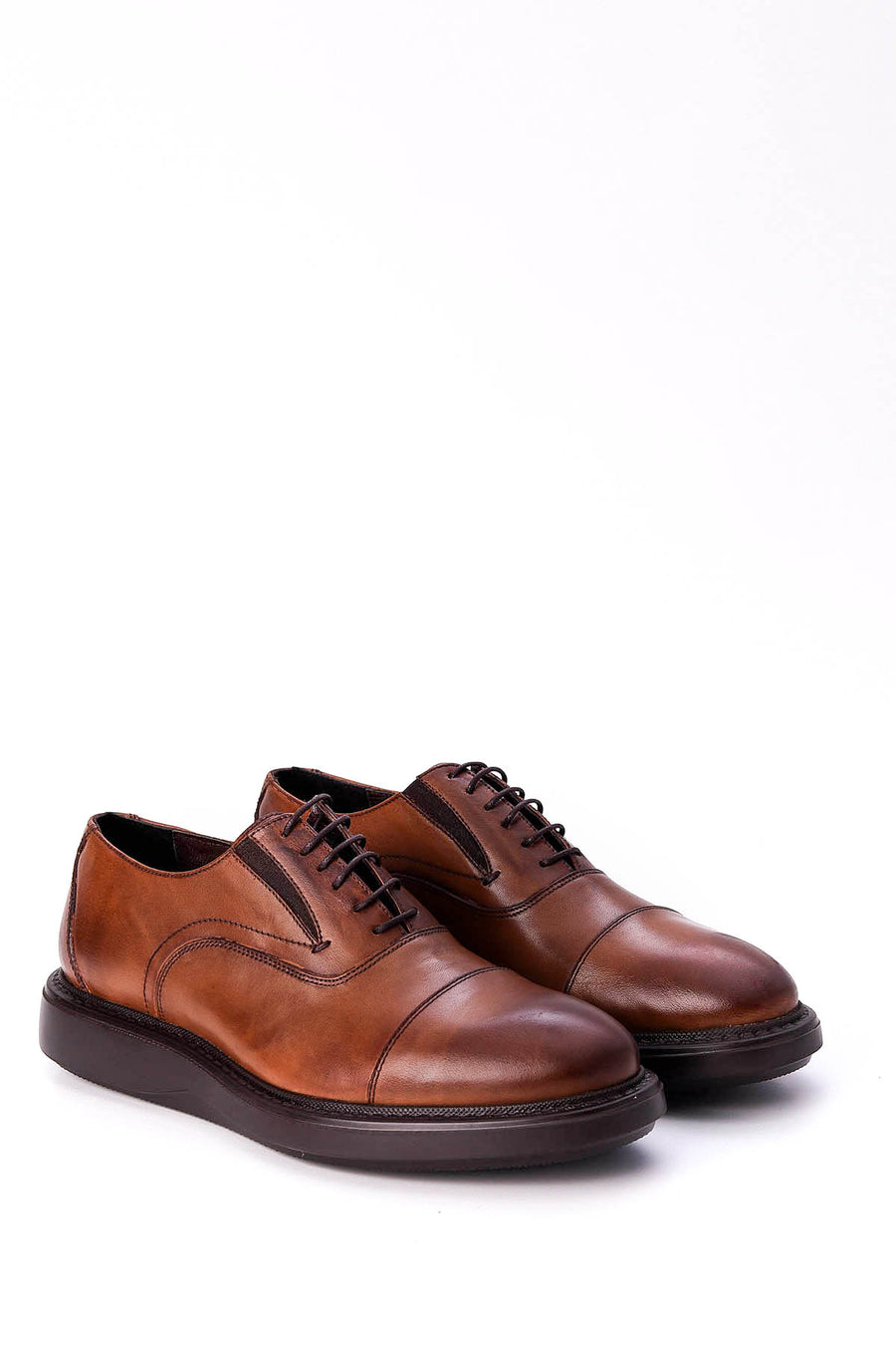 Men's Leather Lace-Up Shoes