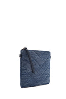 Women's Blue Long Chain Strap Quilted Handbag | Derimod