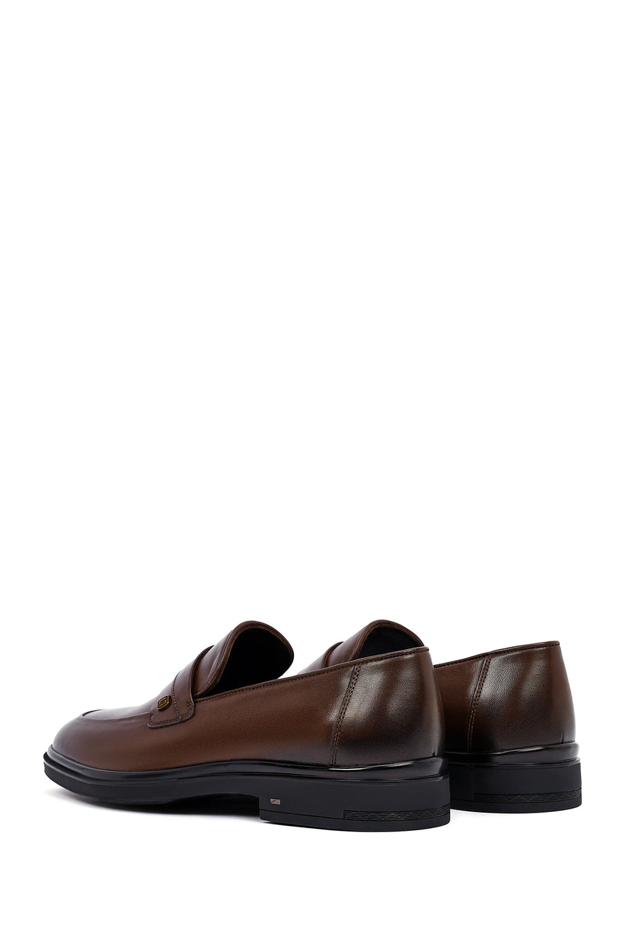 Male Brown Leather Classic Loafer