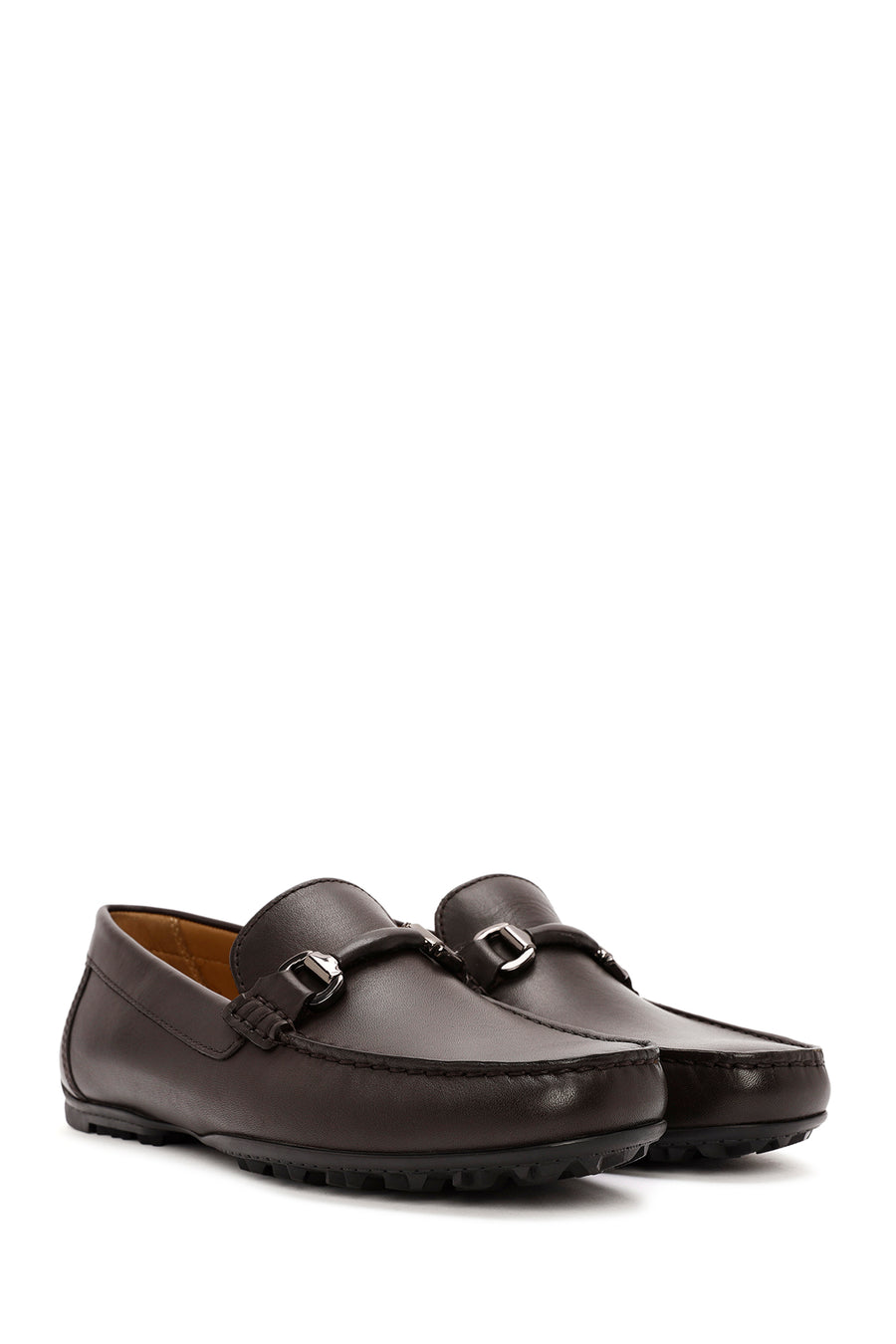 
Geox Men's Brown Kosmopolis Leather Casual Loafer
