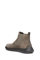 Geox Men's Mink U Portello Suede Leather Chelsea Boots | Derimod