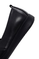 Women's Black Leather Comfort Shoes | Derimod