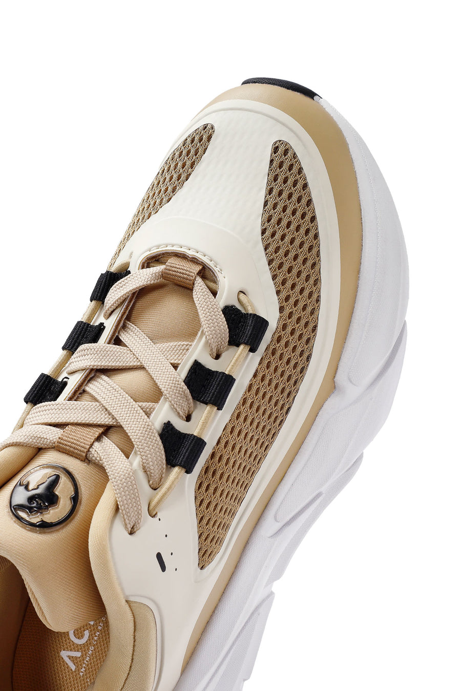ACBC x Derimod Kadın Bej Bağcıklı Sneaker