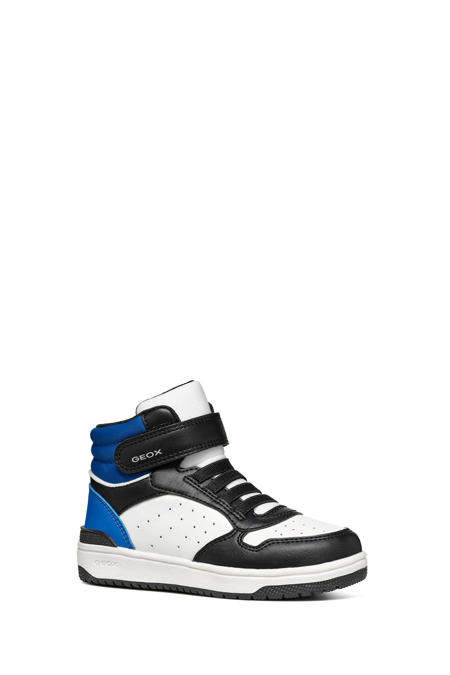 Geox Boy Black Washiba Banded Ankle Sneakers