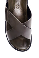 Men's Leather Slippers | Derimod