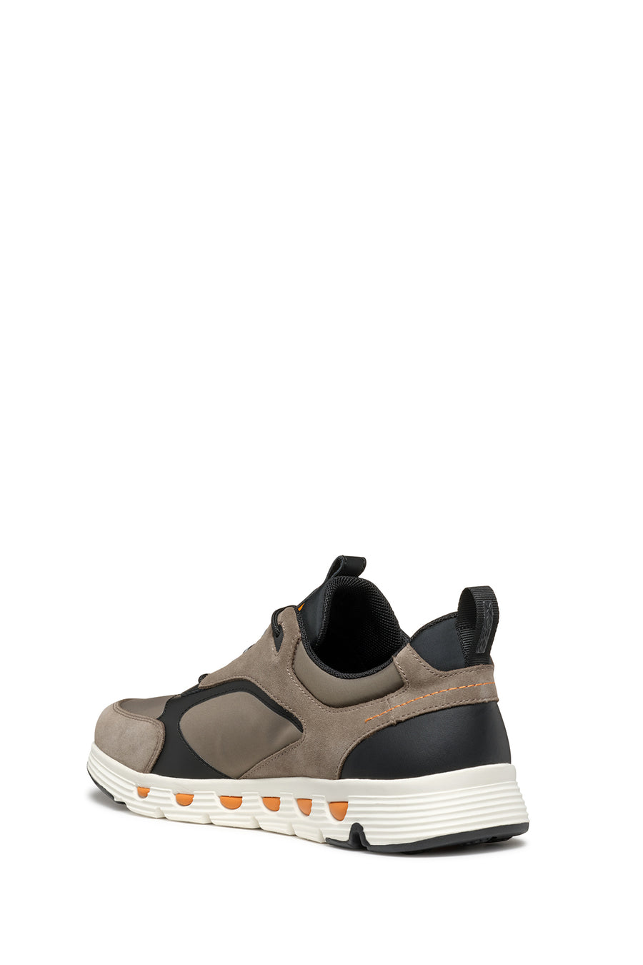 Geox Men's Grey Spherica Ecub-4 Lace-Up Sneaker